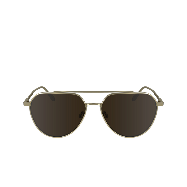 Calvin Klein CK24100S Sunglasses 720 matte gold - 1/4