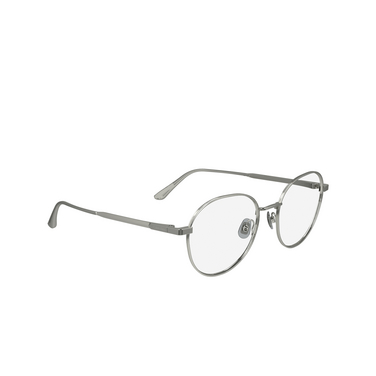 Calvin Klein CK24101 Eyeglasses 045 silver - three-quarters view