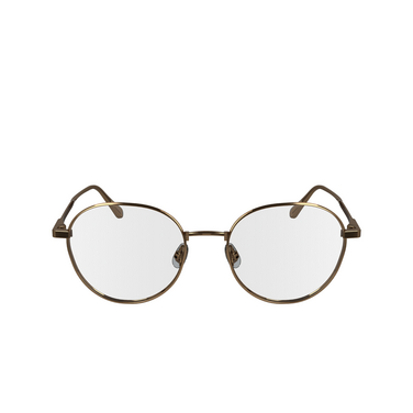 Lunettes de vue Calvin Klein CK24101 771 amber gold - Vue de face