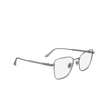 Lunettes de vue Calvin Klein CK24102 070 ruthenium - Vue trois quarts