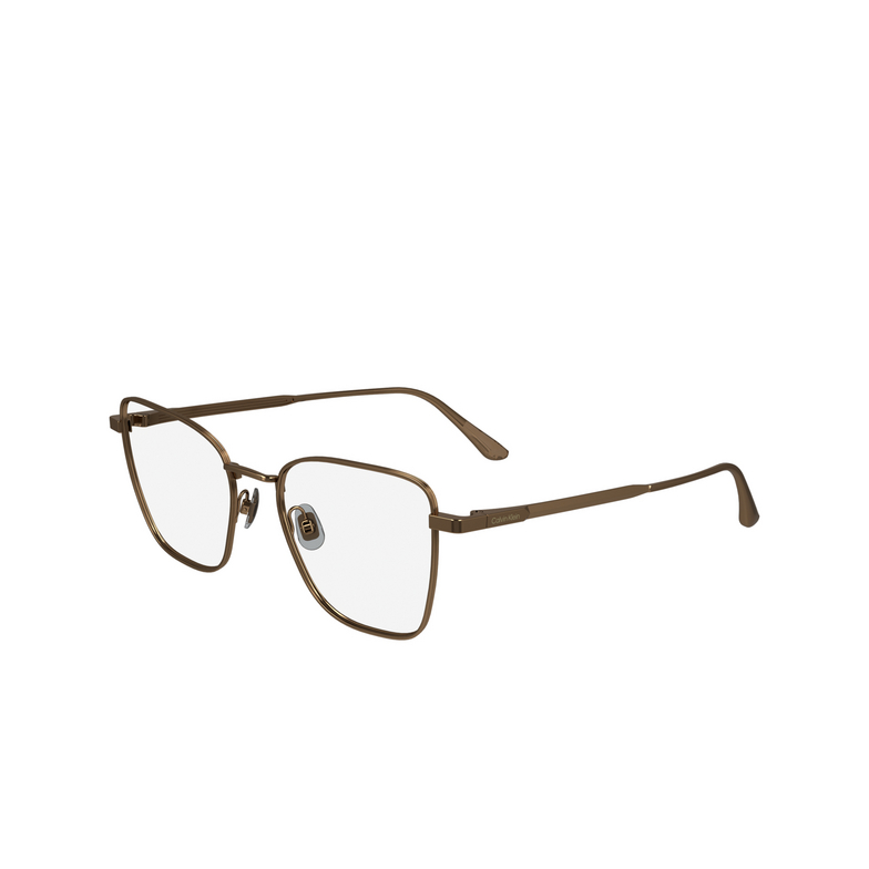 Occhiali da vista Calvin Klein CK24102 771 amber gold - 3/4