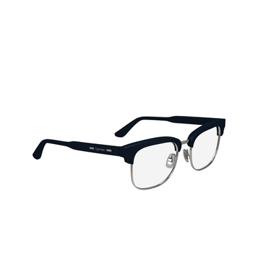 Lunettes de vue Calvin Klein CK24103 438 blue - Vue trois quarts