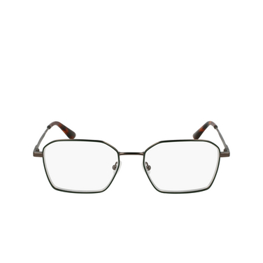 Calvin Klein CK24104 Eyeglasses 009 dark gunmetal / green - front view