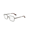 Occhiali da vista Calvin Klein CK24104 009 dark gunmetal / green - anteprima prodotto 3/4