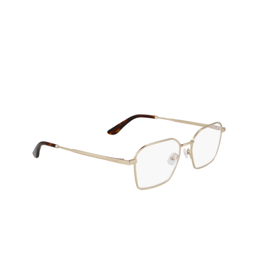 Gafas graduadas Calvin Klein CK24104 717 gold - Vista tres cuartos