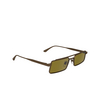 Lunettes de soleil Calvin Klein CK24111S 771 matte amber gold - Vignette du produit 2/4