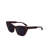 Gafas de sol Calvin Klein CK24505S 605 burgundy - Miniatura del producto 3/4