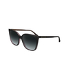 Occhiali da sole Calvin Klein CK24509S 012 black / pink - anteprima prodotto 3/4