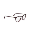 Occhiali da vista Calvin Klein CK24513 605 burgundy gradient - anteprima prodotto 2/4