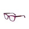 Gafas graduadas Calvin Klein CK24517 517 violet / azure - Miniatura del producto 3/4