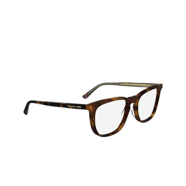 Calvin Klein CK24519 Eyeglasses 240 havana - three-quarters view