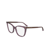 Gafas graduadas Calvin Klein CK24520 533 liliac - Miniatura del producto 3/4