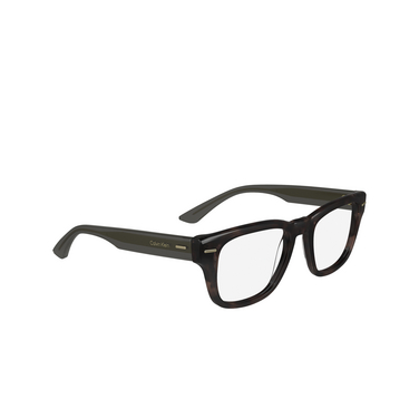 Gafas graduadas Calvin Klein CK24521 240 havana - Vista tres cuartos