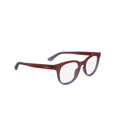 Calvin Klein CK24522 Eyeglasses 603 gradient wine - three-quarters view