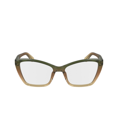 Lunettes de vue Calvin Klein CK24523 343 khaki / brown - Vue de face