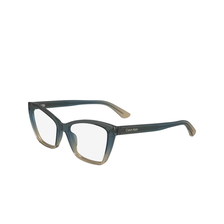 Lunettes de vue Calvin Klein CK24523 538 blue / nude - 3/4