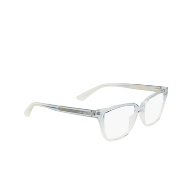 Gafas graduadas Calvin Klein CK24524 413 azure / crystal - Vista tres cuartos