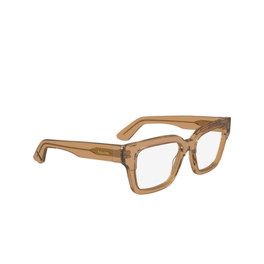 Calvin Klein CK24526 Eyeglasses 278 light brown - three-quarters view