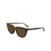 Occhiali da sole Calvin Klein CK24537S 233 havana / black - anteprima prodotto 3/4