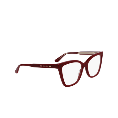 Calvin Klein CK24550MAG-SET Eyeglasses 605 burgundy - three-quarters view