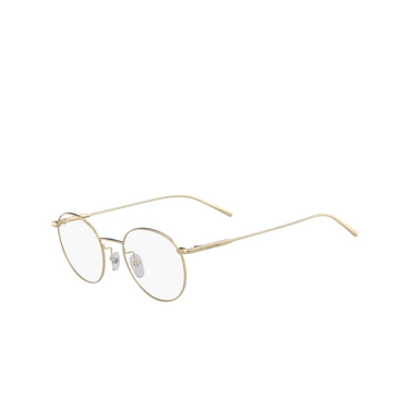 Calvin Klein CK5460 Eyeglasses 714 gold - three-quarters view