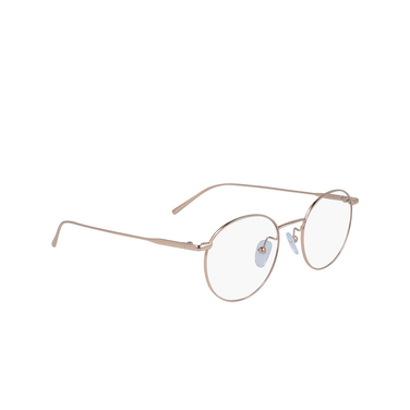 Calvin Klein CK5460 Eyeglasses 780 rose gold - three-quarters view