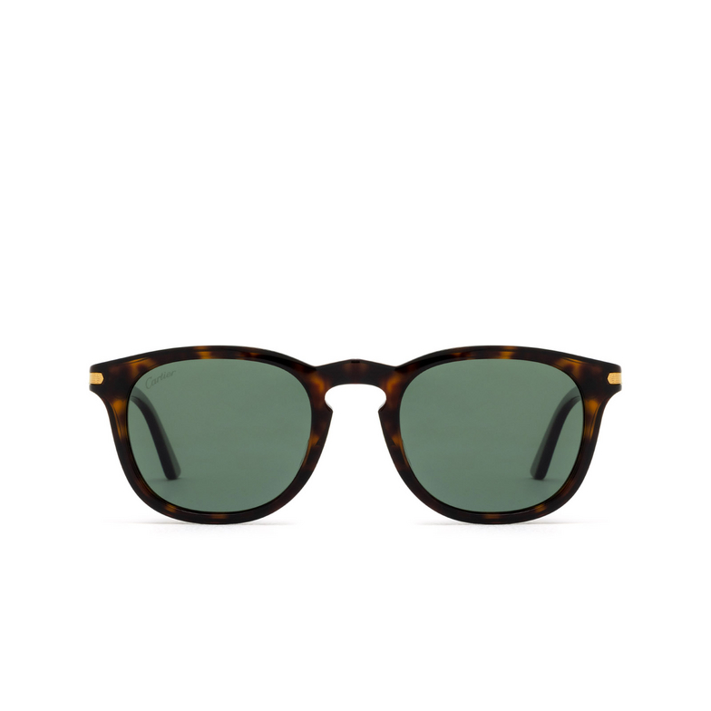 Lunettes de soleil Cartier CT0011S 002 havana - 1/4