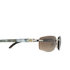 Cartier CT0018RS Sunglasses 001 silver - product thumbnail 3/4