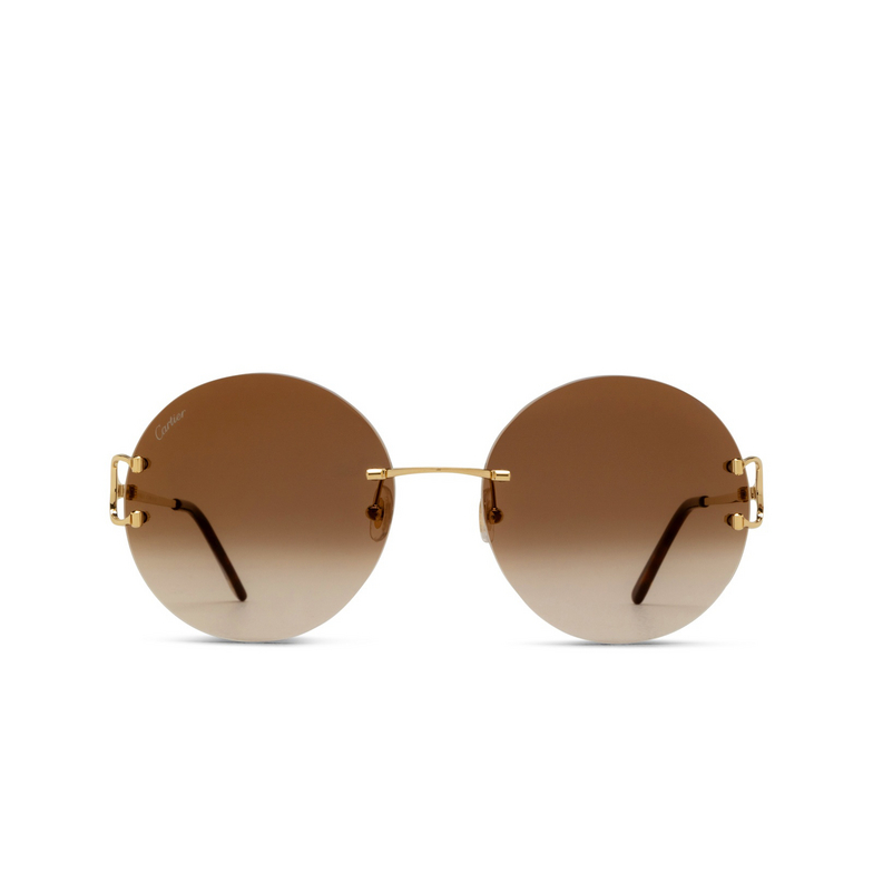 Cartier CT0036RS Sonnenbrillen 001 gold - 1/4