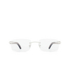 Cartier CT0052O Eyeglasses 004 silver - product thumbnail 1/4