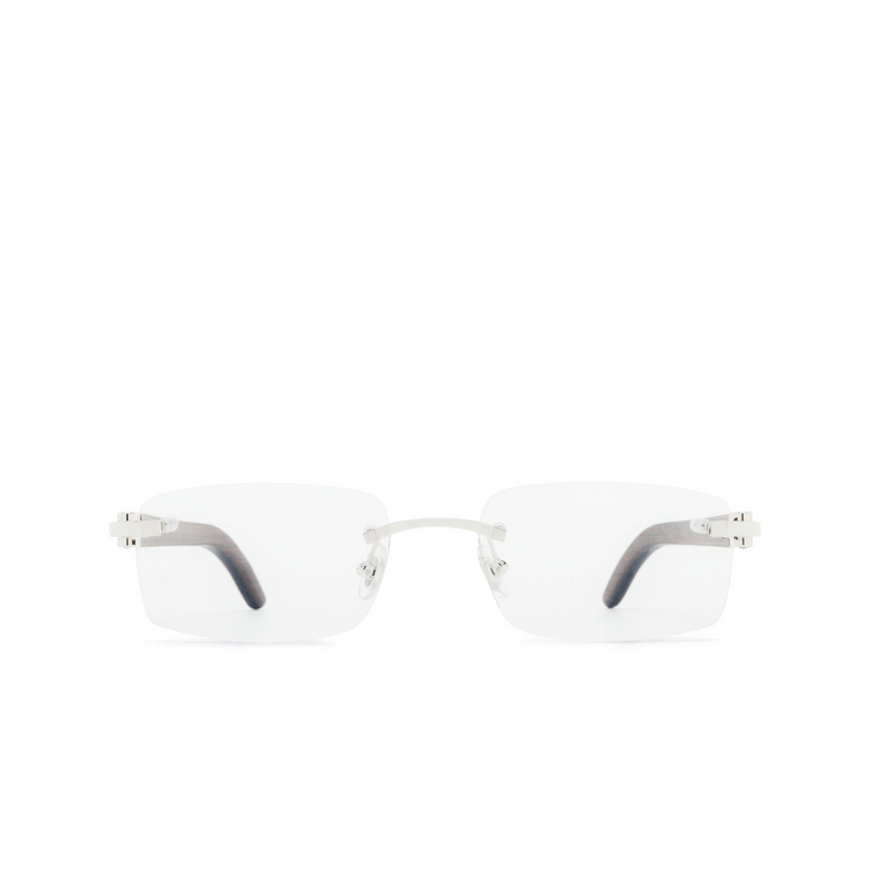 Gafas graduadas Cartier CT0052O 004 silver - 1/4
