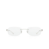 Cartier CT0058O Eyeglasses 003 silver - product thumbnail 1/4