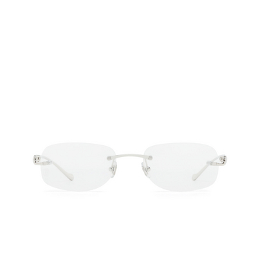 Cartier CT0058O Eyeglasses 003 silver - front view
