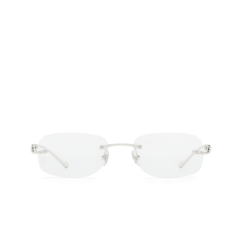 Cartier CT0058O Eyeglasses 003 silver - 1/4
