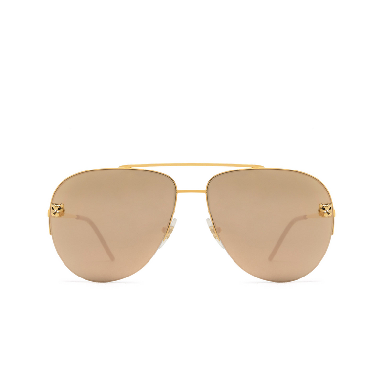 Cartier CT0065S Sonnenbrillen 002 gold - 1/4