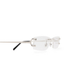Cartier CT0092O Eyeglasses 002 silver - product thumbnail 3/4
