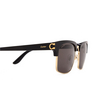 Cartier CT0132S Sunglasses 001 black - product thumbnail 3/4