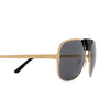 Lunettes de soleil Cartier CT0165S 007 gold - Vignette du produit 3/4