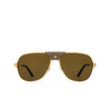 Cartier CT0165S Sunglasses 011 gold - product thumbnail 1/4