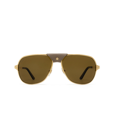 Cartier CT0165S Sunglasses 011 gold - front view
