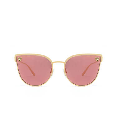 Lunettes de soleil Cartier CT0198S 004 gold - Vue de face