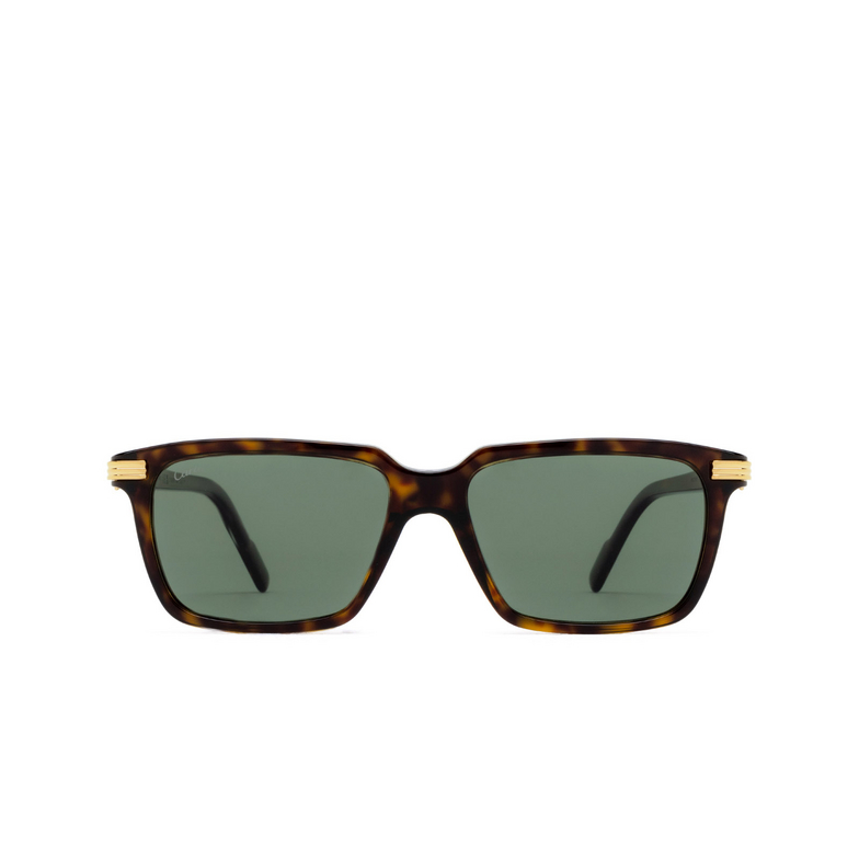 Lunettes de soleil Cartier CT0220S 002 havana - 1/4