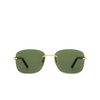 Gafas de sol Cartier CT0227S 002 gold - Miniatura del producto 1/4