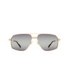 Lunettes de soleil Cartier CT0270S 012 gold - Vignette du produit 1/4