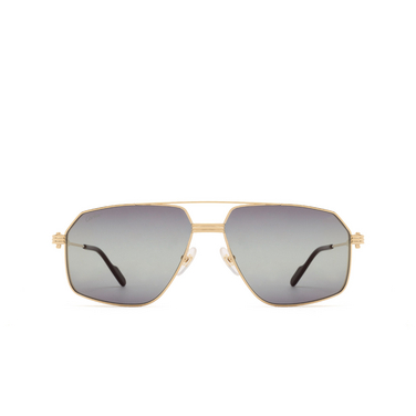 Occhiali da sole Cartier CT0270S 012 gold - frontale