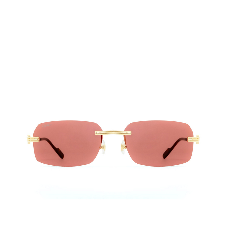 Lunettes de soleil Cartier CT0271S 004 gold - 1/4