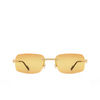 Lunettes de soleil Cartier CT0271S 007 gold - Vignette du produit 1/4