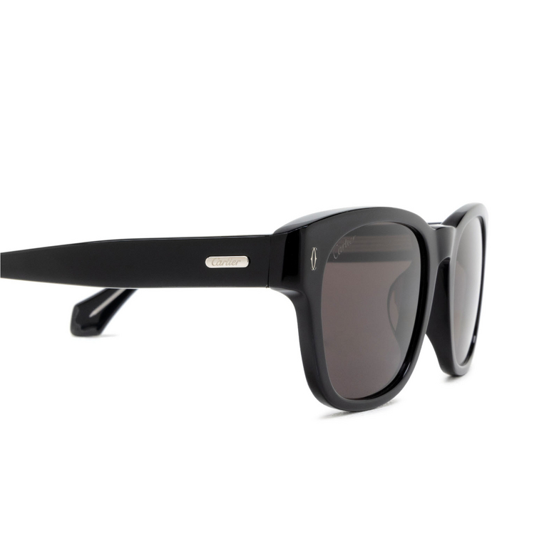 Cartier CT0278SA Sunglasses 001 black - 3/4