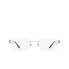 Gafas graduadas Cartier CT0281O 002 silver - Miniatura del producto 1/4