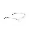 Lunettes de vue Cartier CT0281O 002 silver - Vignette du produit 2/4